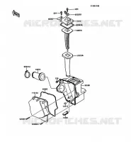 FILTRE A AIR pour Kawasaki KMX125