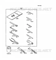OUTIL UTILISATEUR pour Kawasaki KMX125