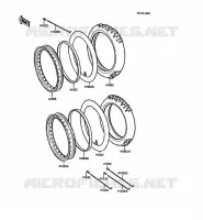 PNEUS pour Kawasaki KMX125