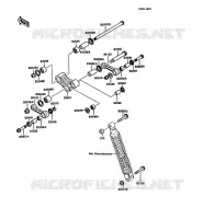 SUSPENSION pour Kawasaki KMX125