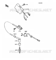 SYSTEME D&acute;ALLUMAGE pour Kawasaki KMX125