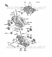 CARTER MOTEUR(S) pour Kawasaki KMX125