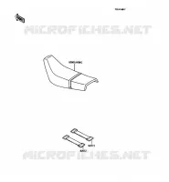 SELLE pour Kawasaki KMX125