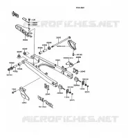BRAS OSCILLANT pour Kawasaki KMX125