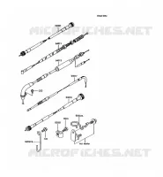 CABLES pour Kawasaki KMX125