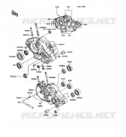 CARTER MOTEUR(S) pour Kawasaki KMX125