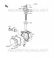 FILTRE A AIR pour Kawasaki KMX125