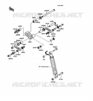 SUSPENSION pour Kawasaki KMX125
