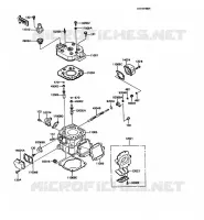 CULASSE/CYLINDRE pour Kawasaki KMX125
