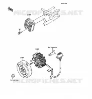 G&Eacute;N&Eacute;RATEUR pour Kawasaki KMX125