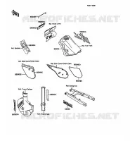 STICKER pour Kawasaki KMX125