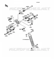 SUSPENSION pour Kawasaki KMX125