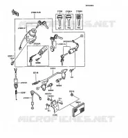 CONTACTEUR pour Kawasaki KMX125