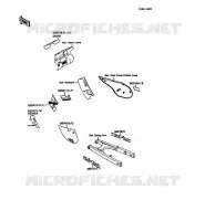 STICKER pour Kawasaki KMX125