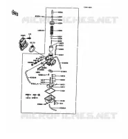 CARBURATEUR pour Kawasaki KMX125
