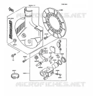 FREIN AVANT pour Kawasaki KMX125
