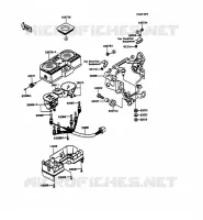 COMPTEURS pour Kawasaki KMX125