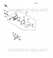 FEUX ARRI&Egrave;RE(S) pour Kawasaki KMX125