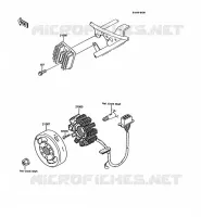 G&Eacute;N&Eacute;RATEUR pour Kawasaki KMX125