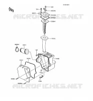 FILTRE A AIR pour Kawasaki KMX200