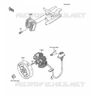 G&Eacute;N&Eacute;RATEUR pour Kawasaki KMX200
