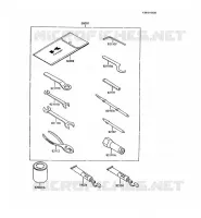 OUTIL UTILISATEUR pour Kawasaki KMX200
