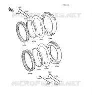 PNEUS pour Kawasaki KMX200