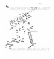 SUSPENSION pour Kawasaki KMX200