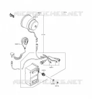 ACCESSOIRE pour Kawasaki KZ1000 POLICE