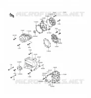 COUVERCLES MOTEUR pour Kawasaki KZ1000 POLICE