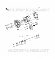EMBRAYAGE pour Kawasaki KZ1000 POLICE
