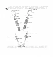 SOUPAPE pour Kawasaki KZ1000 POLICE