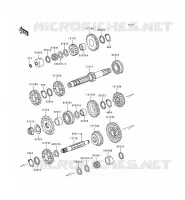 TRANSMISSION pour Kawasaki KZ1000 POLICE