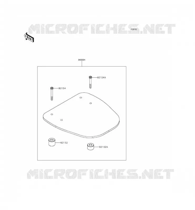 ACCESSOIRE Kawasaki SCOOTER 300 2015 J300  SC300AFFA