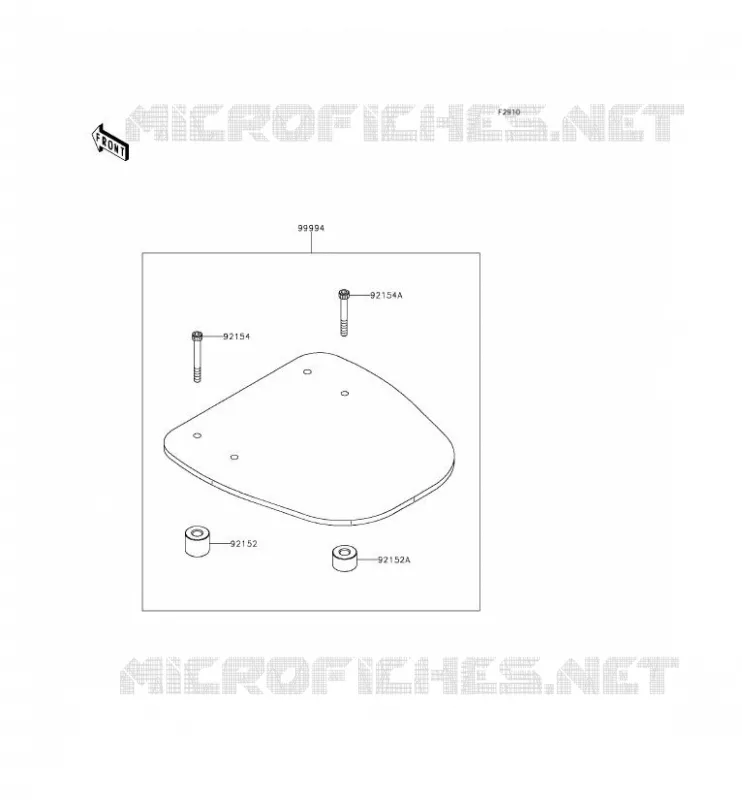 ACCESSOIRE Kawasaki SCOOTER 300 2014 J300 ABS  SC300BEF