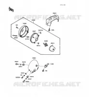 OPTIQUE ZGT00A 009976) pour Kawasaki VN-15