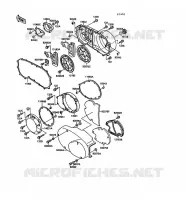 COUVERCLES MOTEUR pour Kawasaki VN-15
