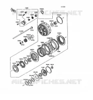 EMBRAYAGE pour Kawasaki VN-15