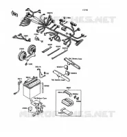 &Eacute;QUIPEMENT ELECTRIQUE pour Kawasaki VN-15