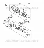 FEUX ARRI&Egrave;RE pour Kawasaki VN-15