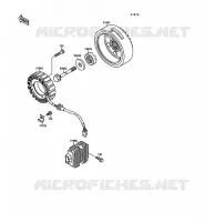 G&Eacute;N&Eacute;RATEUR pour Kawasaki VN-15