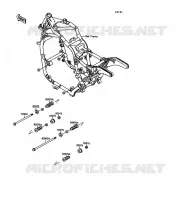 PIECE DE CADRE pour Kawasaki VN-15