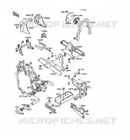 SUPPORT BATTERIE pour Kawasaki VN-15
