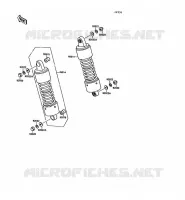 SUSPENSION/AMORTISSEUR pour Kawasaki VN-15