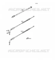 CABLE pour Kawasaki VN-15SE