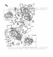 CARTER MOTEUR(S) pour Kawasaki VN-15SE