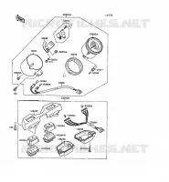 COMPTEURS pour Kawasaki VN-15SE