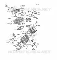 CULASSE pour Kawasaki VN-15SE