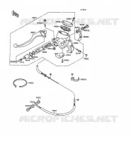 EMBRAYAGE MAITRE CYLINDRE pour Kawasaki VN-15SE