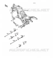 PIECE DE CADRE pour Kawasaki VN-15SE